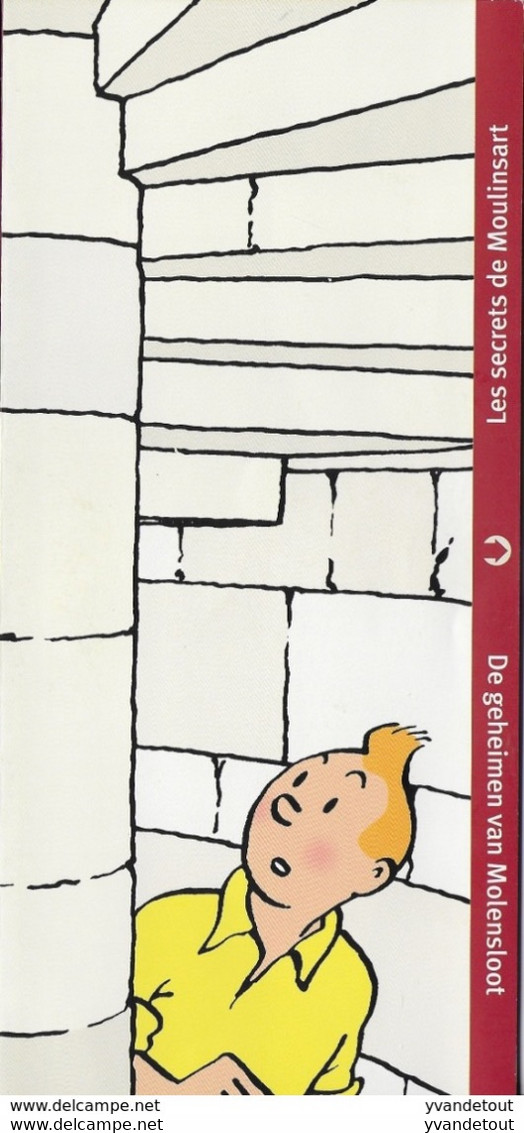 Dépliant Les Secrets De Moulinsart - Musée Tintin Hergé - Château De Cheverny - Posters
