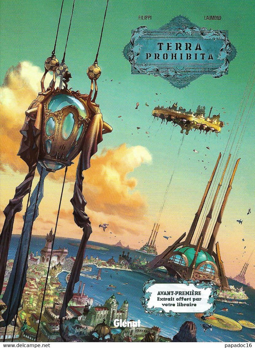 BD - Extrait - Terra Prohibita Tome 1 - Denis-Pierre Filippi / Patrick Laumond - éd. Glénat - 2020 - Press Books