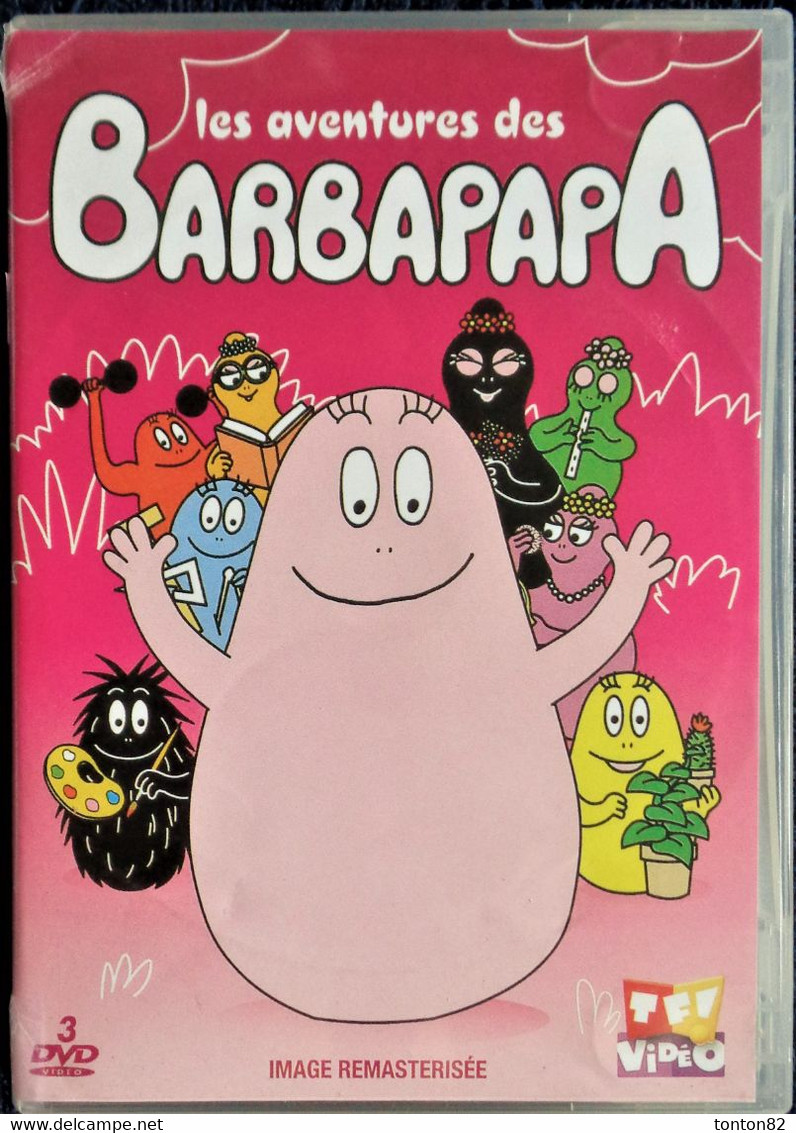 Les Aventures De BARBAPAPA - 3 DVD ( Remastérisés ) - 48 épisodes . - Dessin Animé