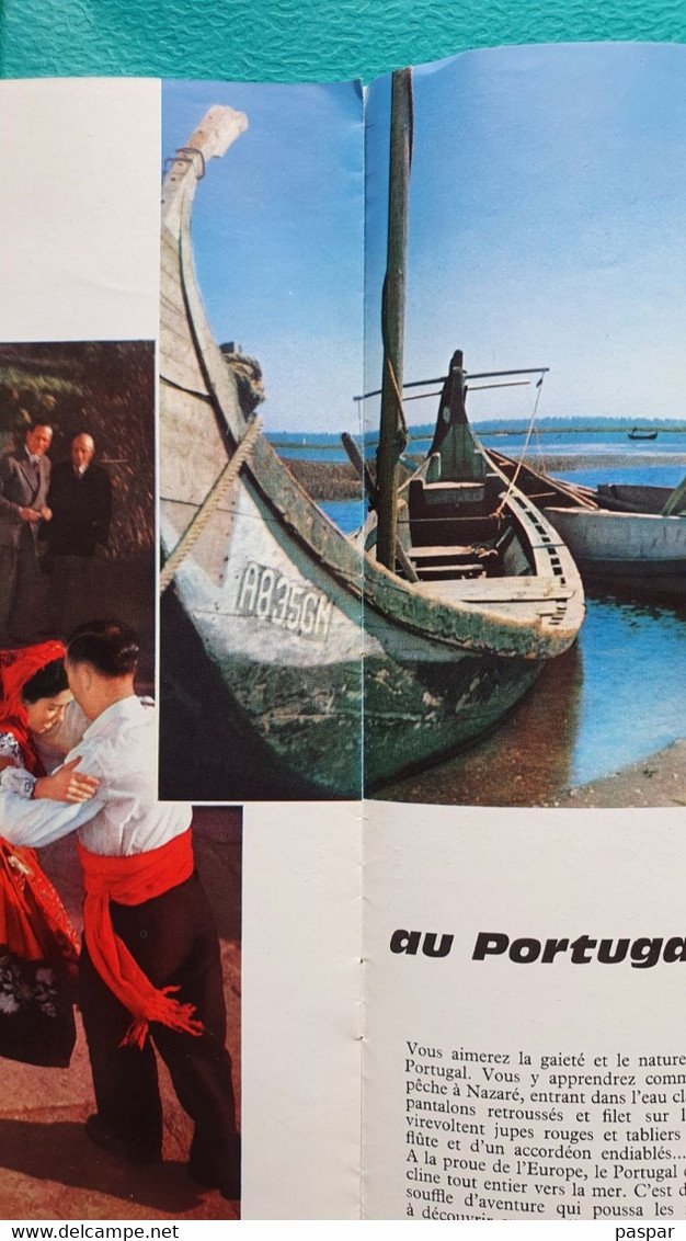 AIR FRANCE Brochure Espagne Et Portugal - 1961 - Werbung