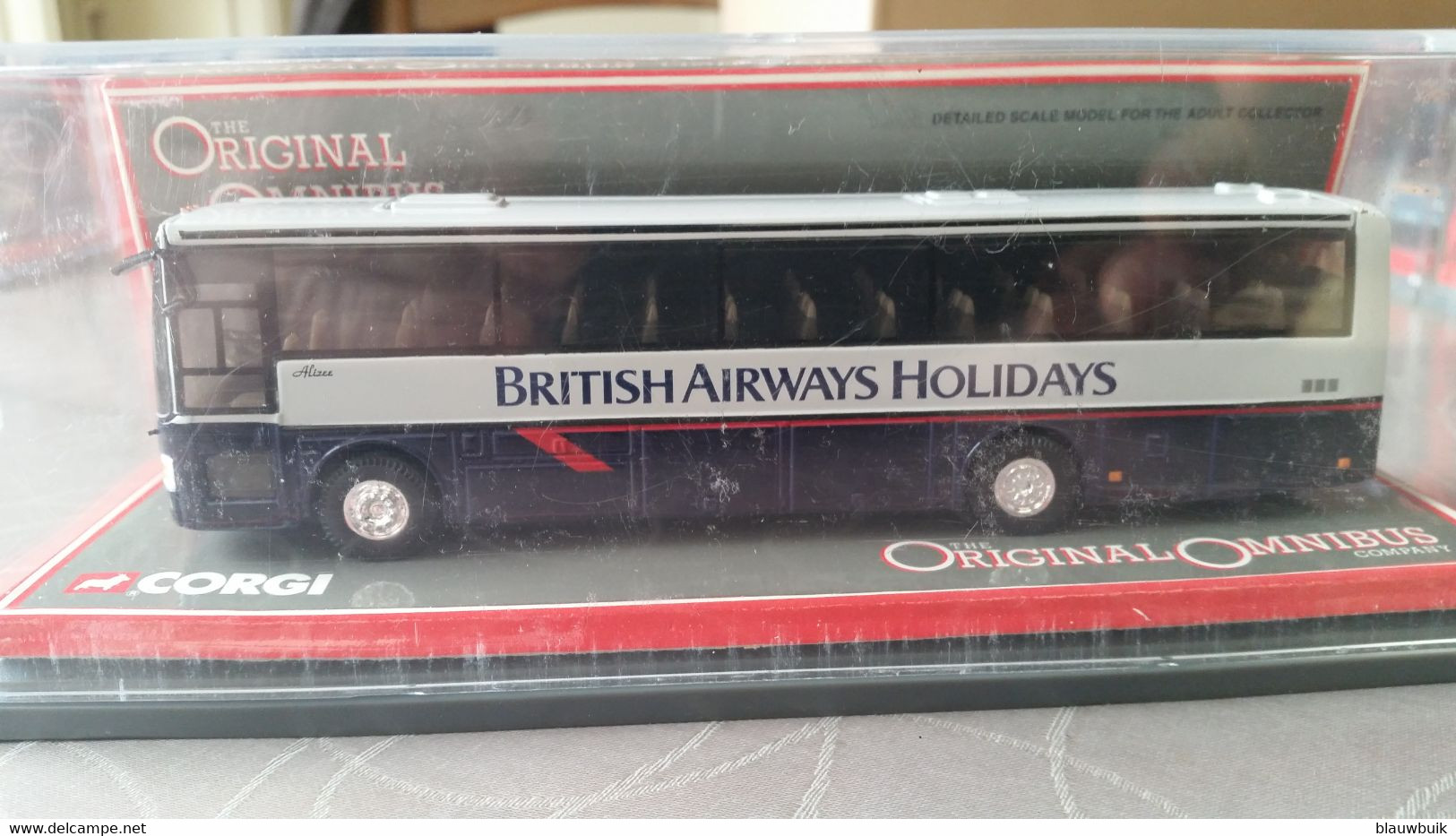 Corgi 42729 Van Hool Alizee "BRITISH AIRWAYS HOLIDAYS" 1:76 - Massstab 1:76