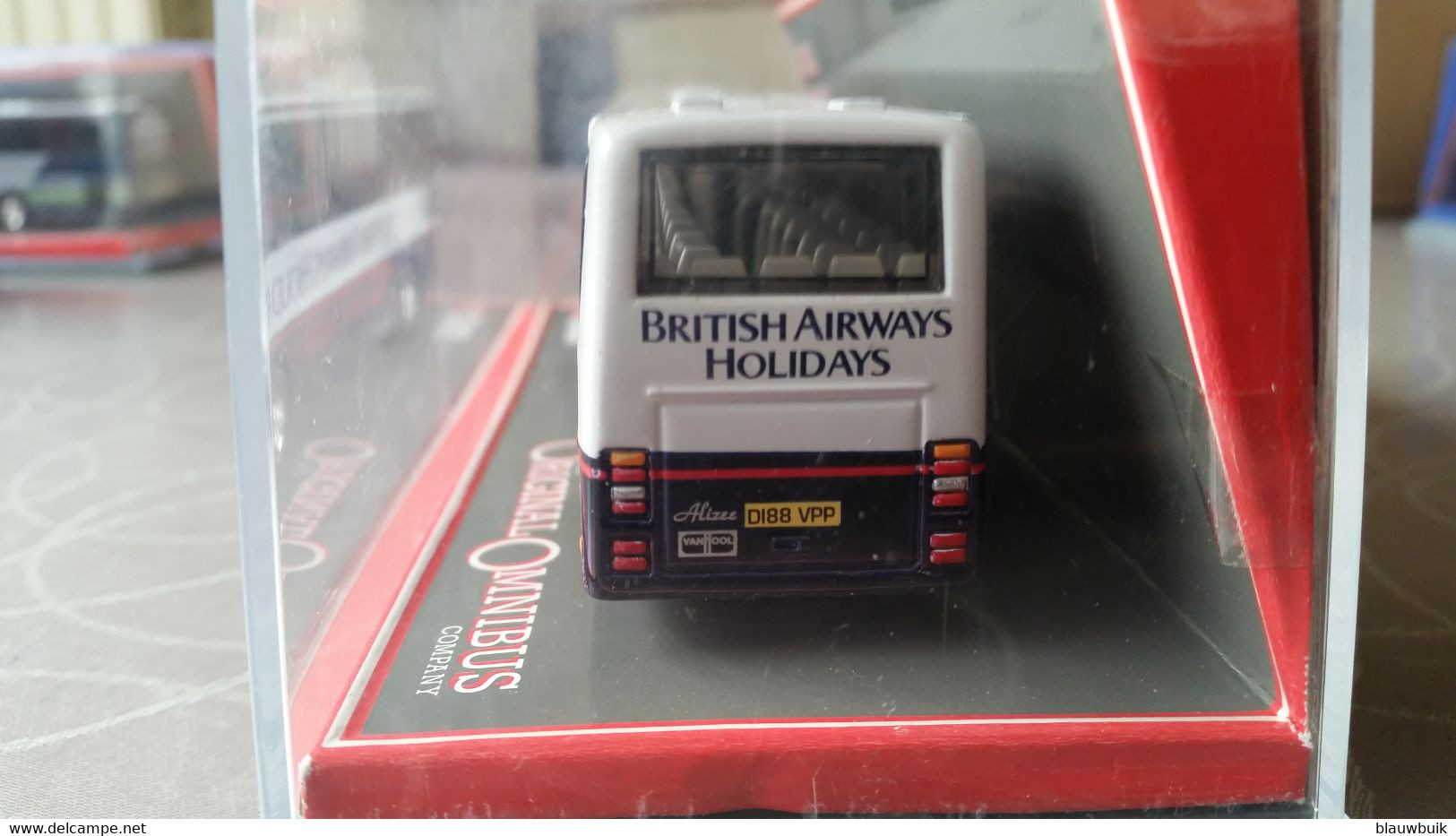 Corgi 42729 Van Hool Alizee "BRITISH AIRWAYS HOLIDAYS" 1:76 - Scale 1:76