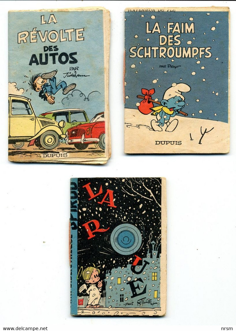 Mini Récits SPIROU (BD) / Lot De 3 Livres / Rares - Bücherpakete