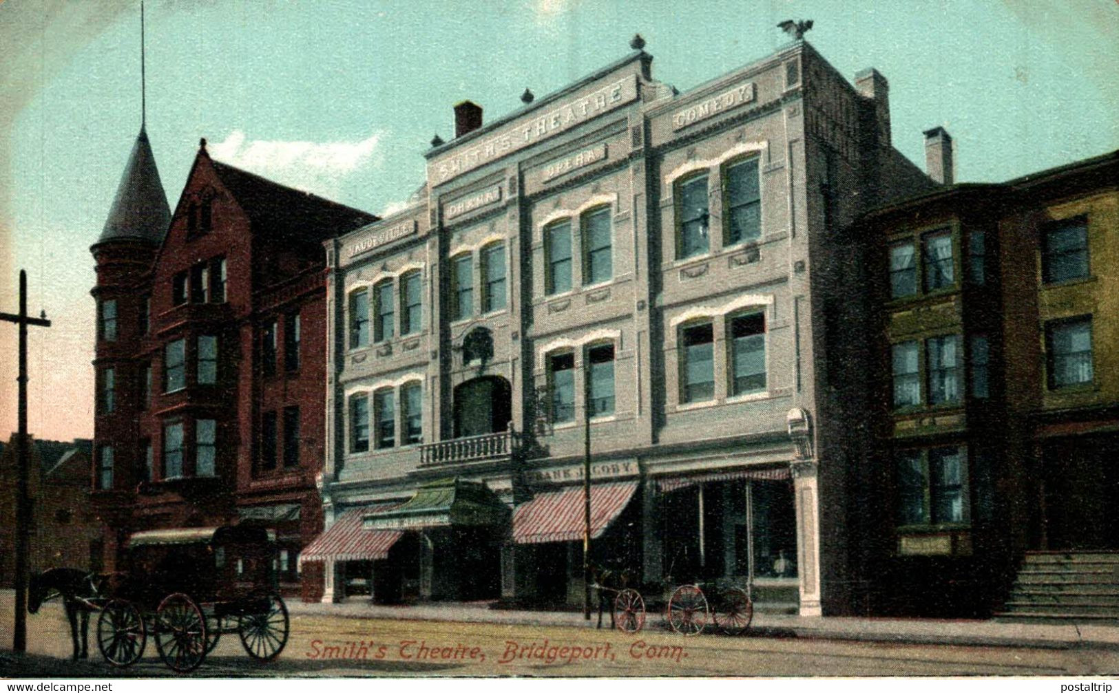 SMITH'S THEATRE BRIDGEPORT CONNECTICUT EEUU USA  TEATRO THEATER  Theatrecollection - Bridgeport