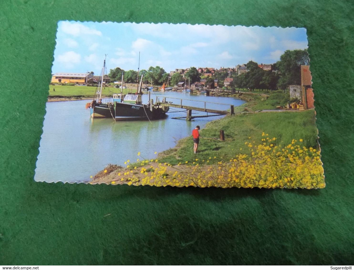 VINTAGE UK SUSSEX: RYE From The River Rother Colour Norman - Rye
