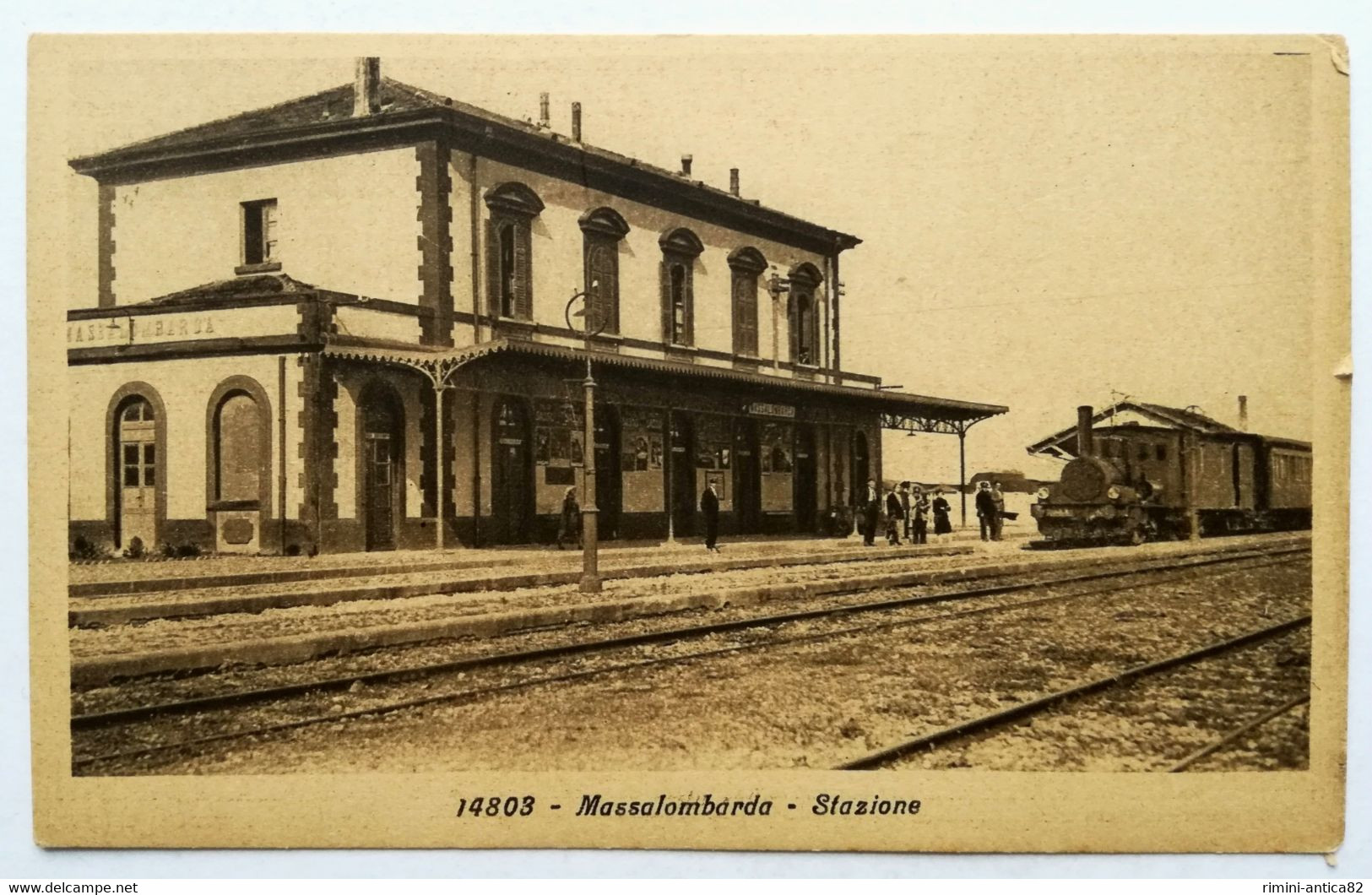 MASSALOMBARDA (RAVENNA) - Stazione - Ravenna