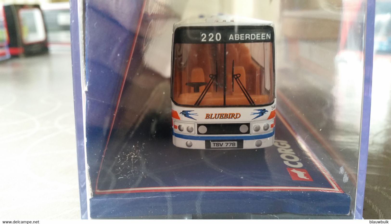 Corgi 4270 Van Hool Volvo B10M Alizee "BLUEBIRD" 1:76 - Schaal 1:76