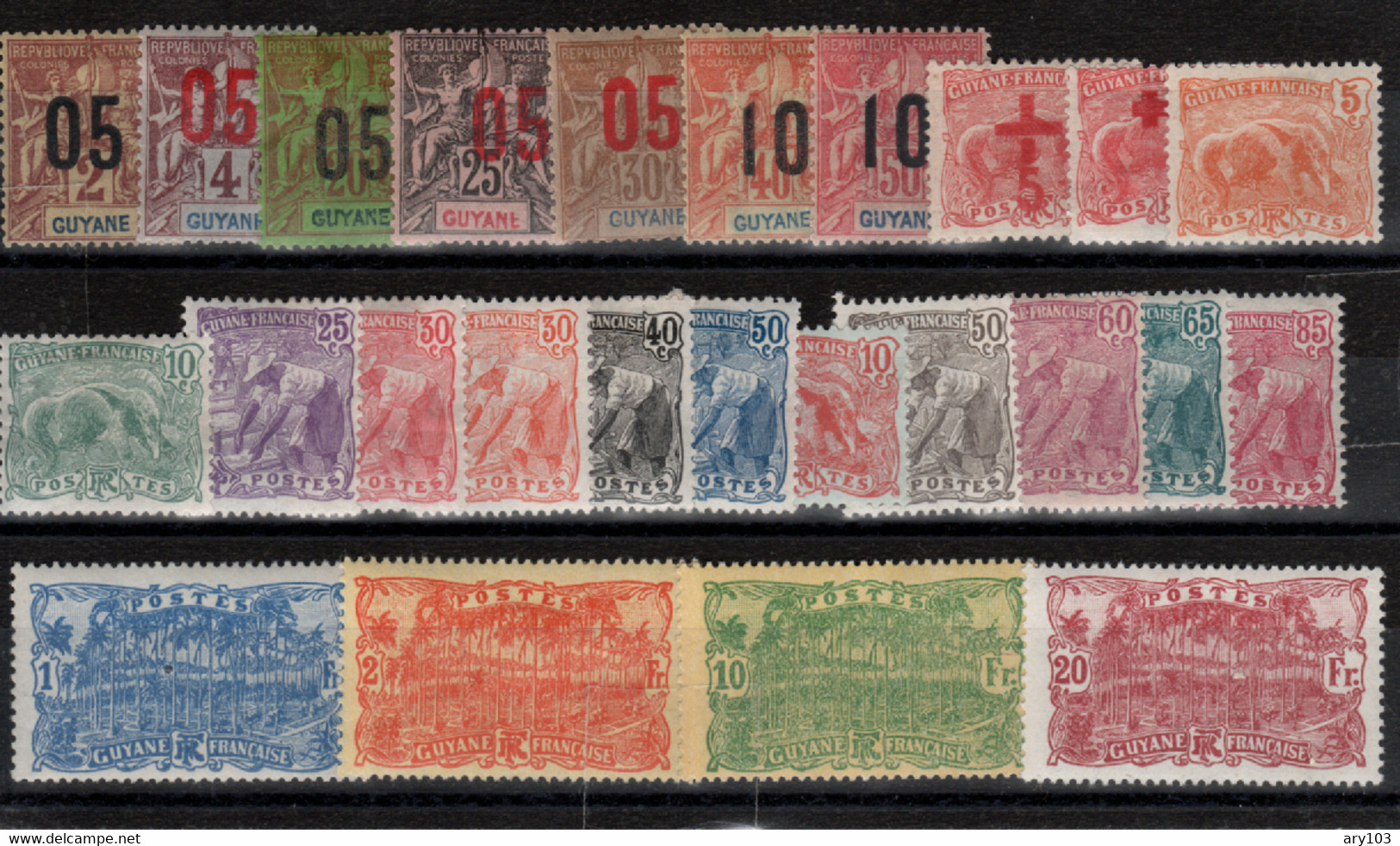 Guyane - Française -1912 &  N° 66/105 - Altri & Non Classificati