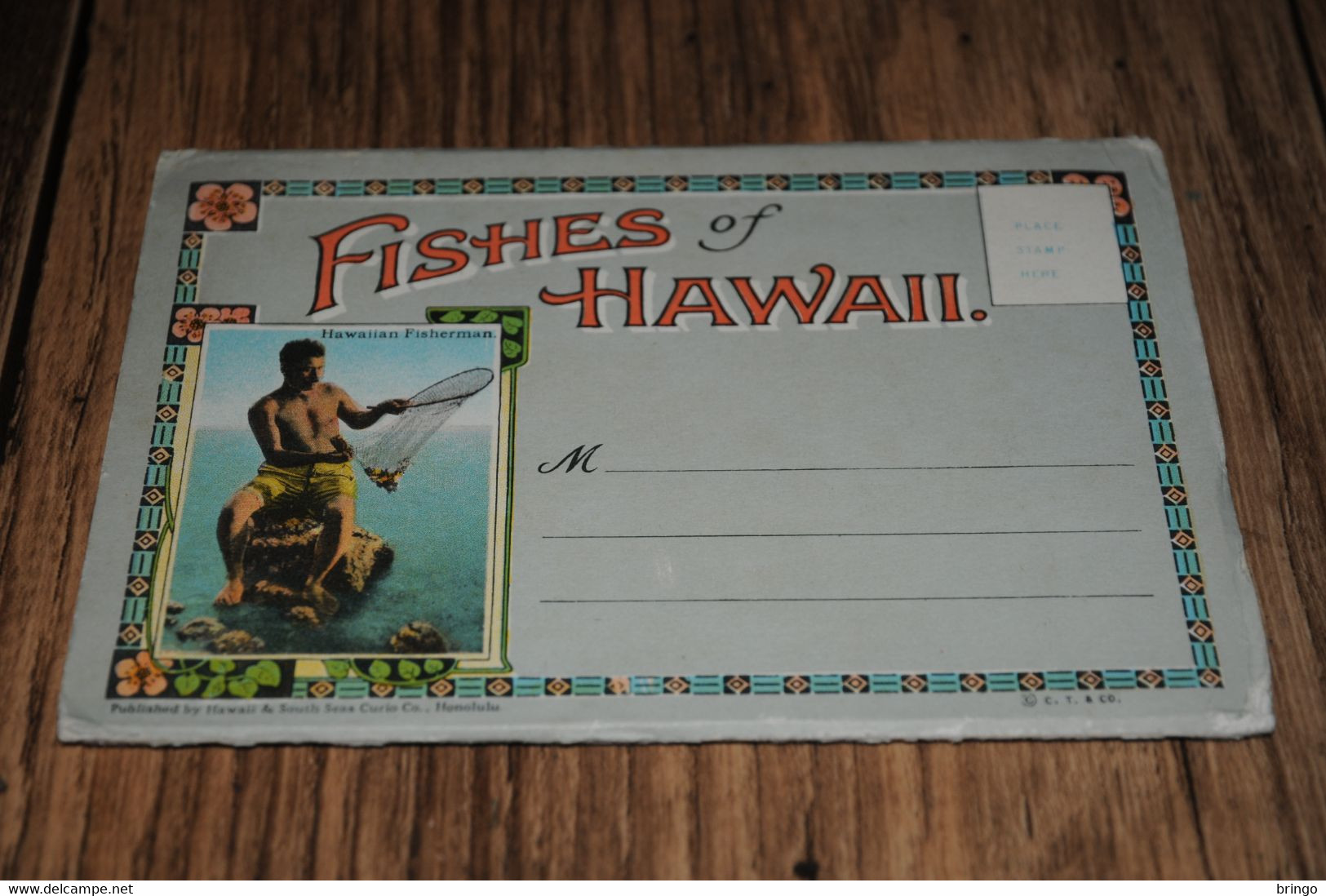 USA  HAWAII - Fishes Of Hawaii - Aquarium - Leporello - Booklet - Sonstige & Ohne Zuordnung