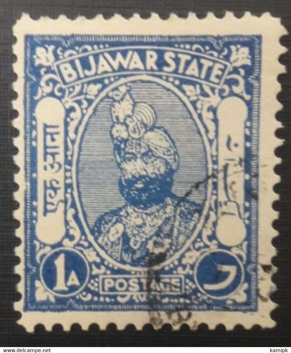 USED STAMPS RARE Bijawar Princely State In The Central Indian-1935 - Bijawar
