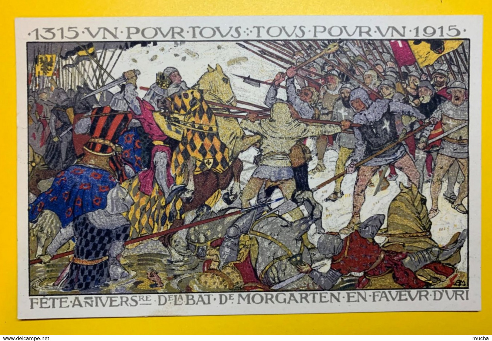 13377 -  No 65 Journée Uranaise Bataille De Morgarten Neuf - Entiers Postaux