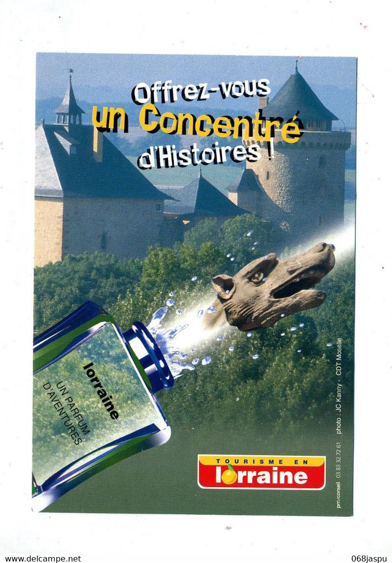 Carte Lorraine Concentré D'histoire - Lorraine