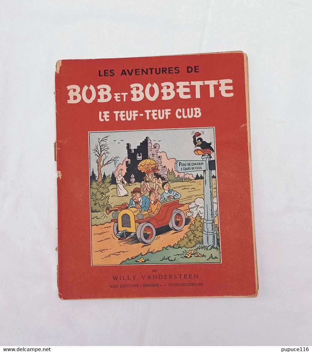 BOB Et BOBETTE, " Le Teuf-teuf Club ", Willy Vandersteen - Bob Et Bobette