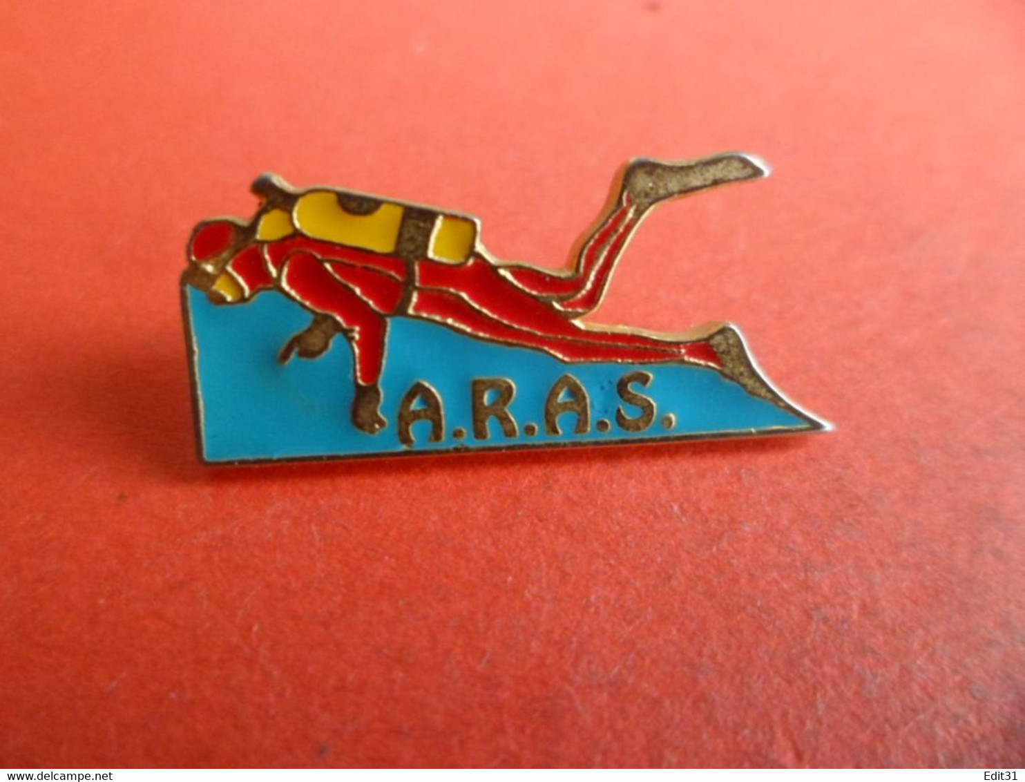 Pins émail Sport Plongée A.R.A.S. - Immersione