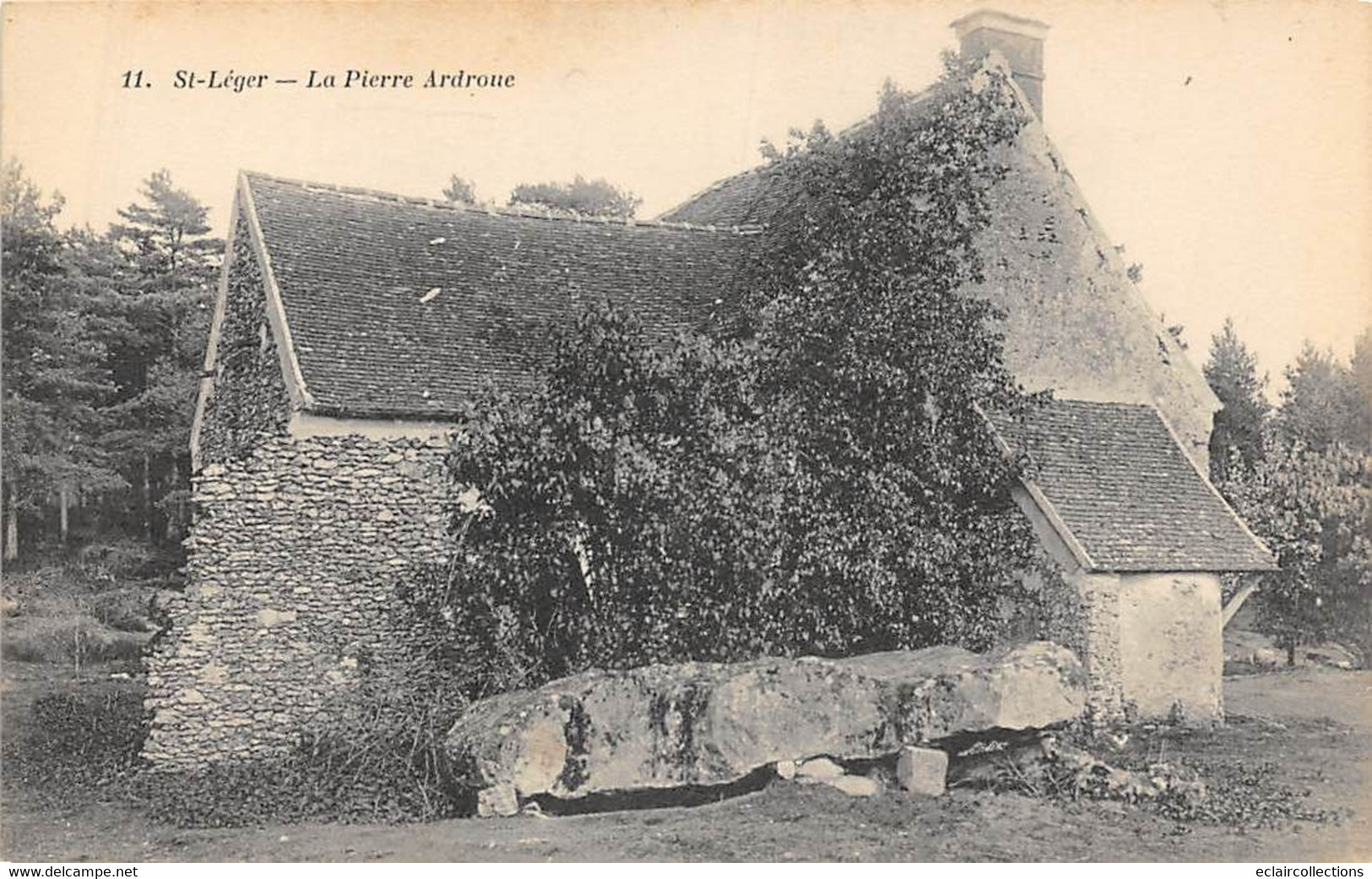 Saint Léger En Yvelines          78        La Pierre Ardroue    (voir Scan) - St. Leger En Yvelines