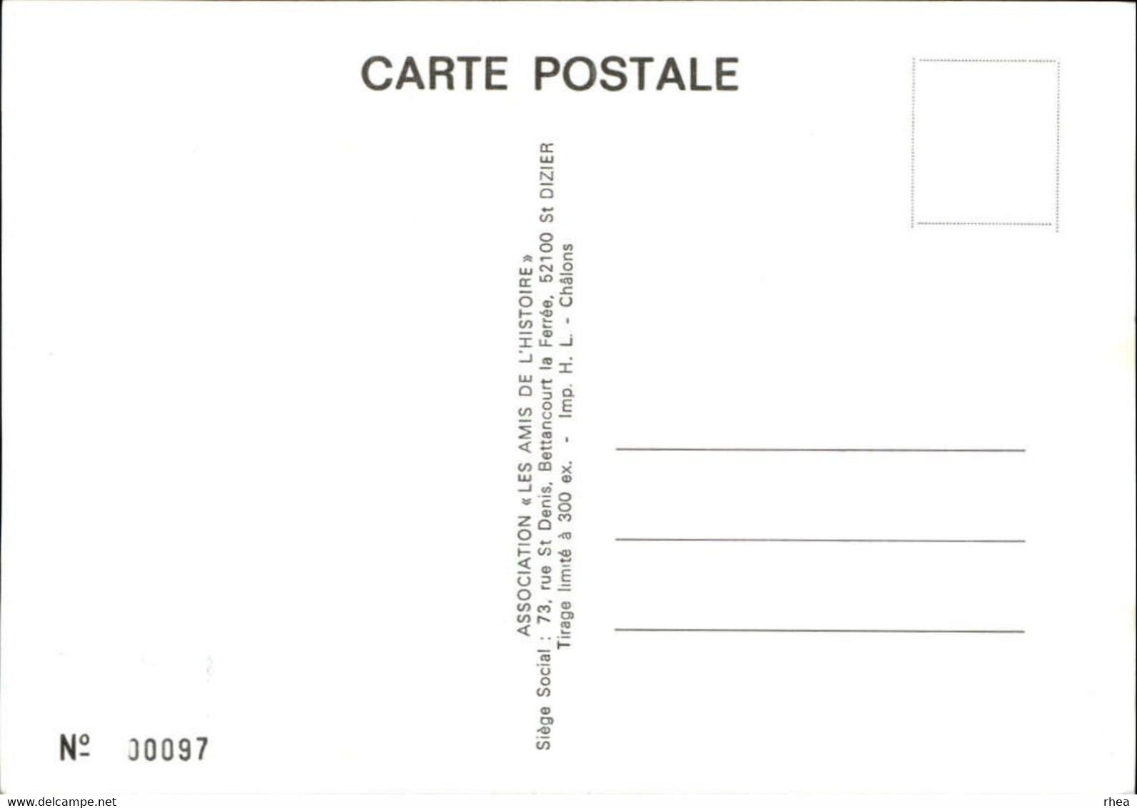 SALONS DE COLLECTIONS - Salon De Cartes Postales -  52 SAINT-DIZIER - - Bourses & Salons De Collections