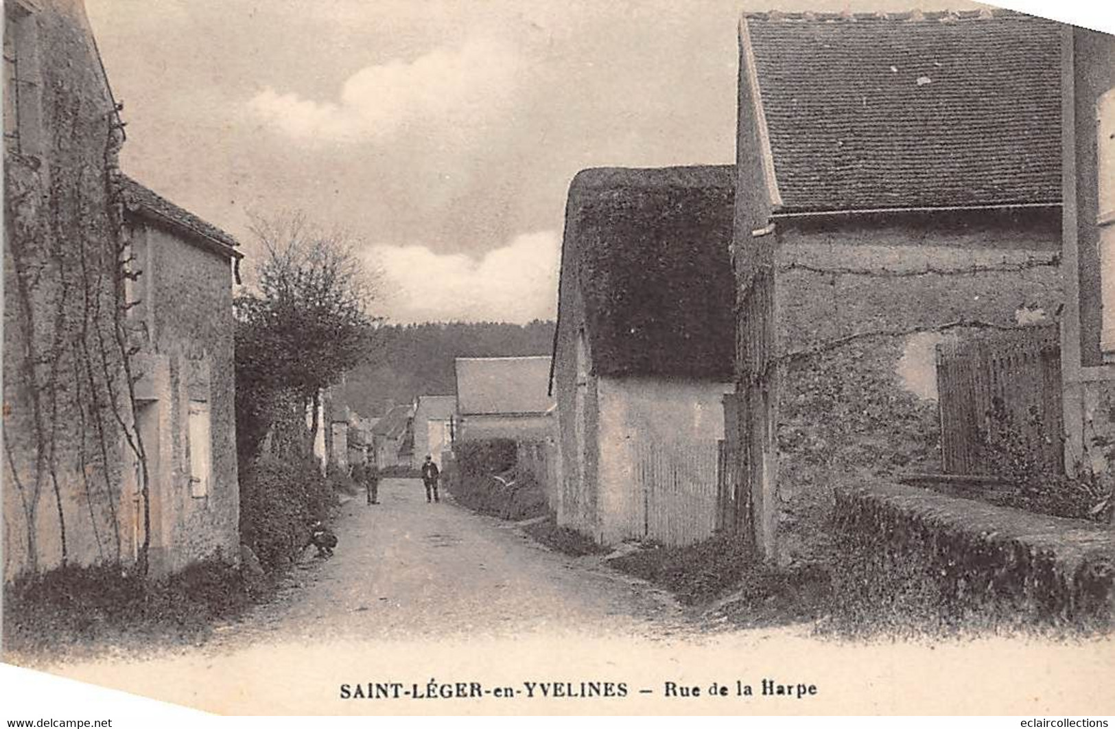 Saint Léger En Yvelines          78       Rue De La Harpe        (voir Scan) - St. Leger En Yvelines