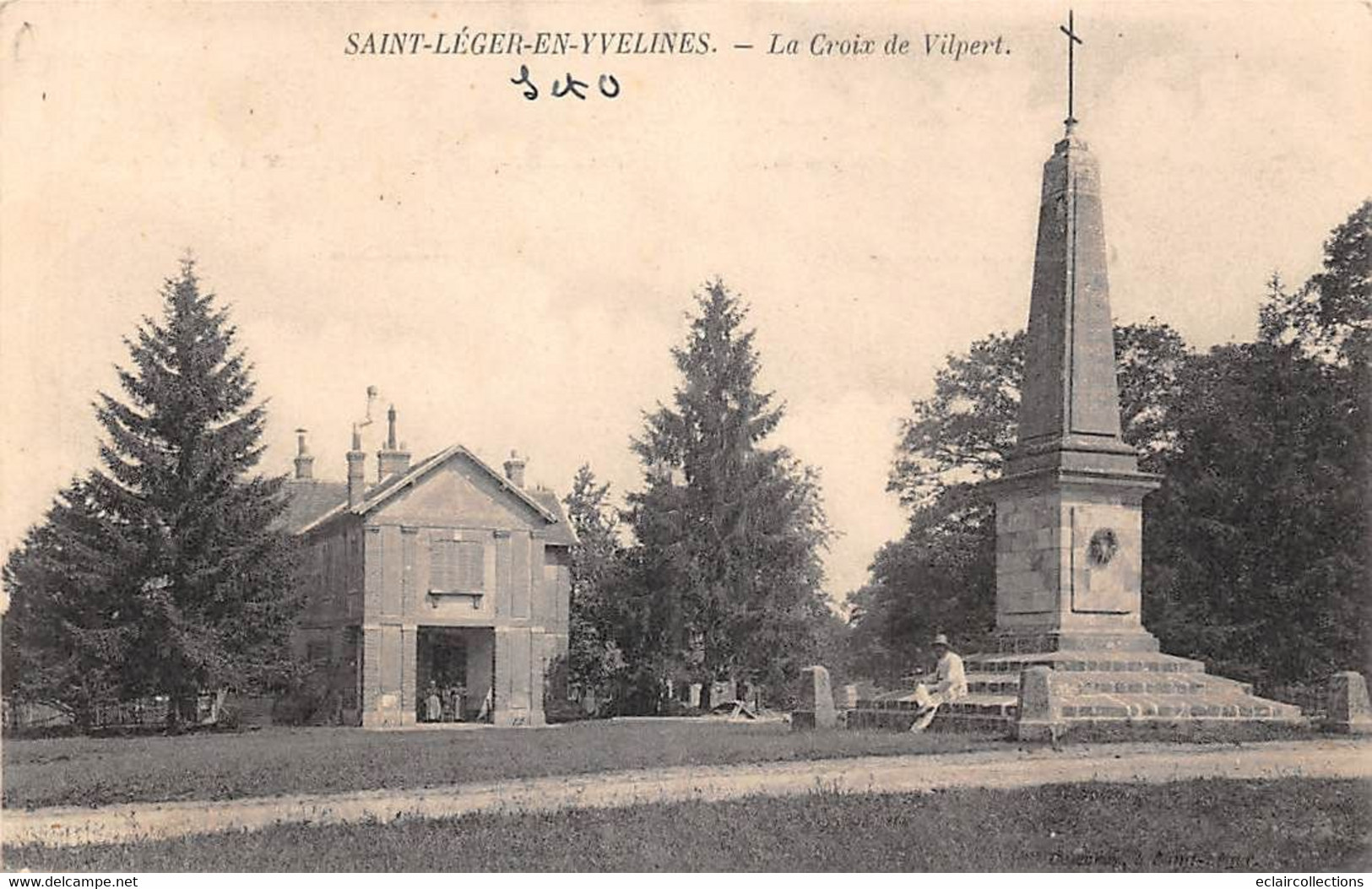 Saint Léger En Yvelines          78        La Croix De Vilpert          (voir Scan) - St. Leger En Yvelines