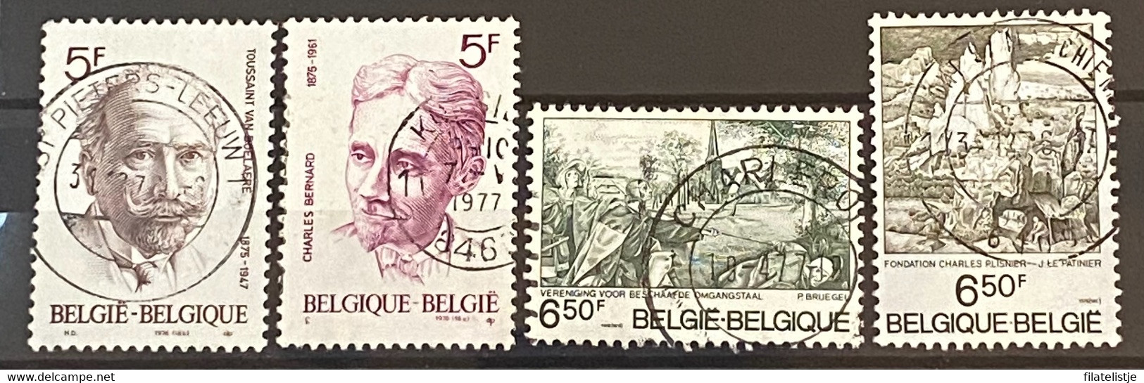 België Zegel Nrs 1828 - 1831 Used - Gebraucht