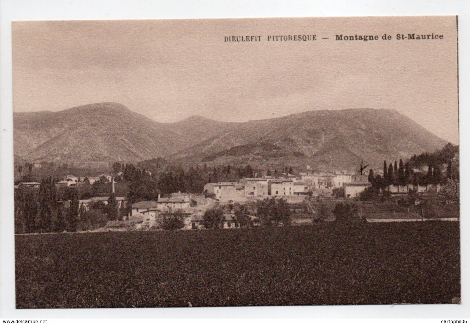 - CPA DIEULEFIT (26) - Montagne De St-Maurice - Edition Milliard - - Dieulefit