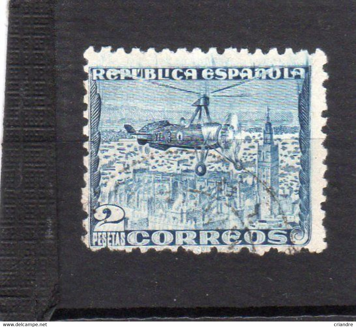 Espagne:  : Année  1935 PA N°95 Oblitéré - Oblitérés