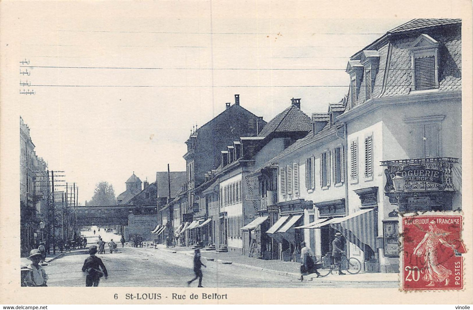 21-3006 : SAINT-LOUIS. RUE DE BELFORT - Saint Louis