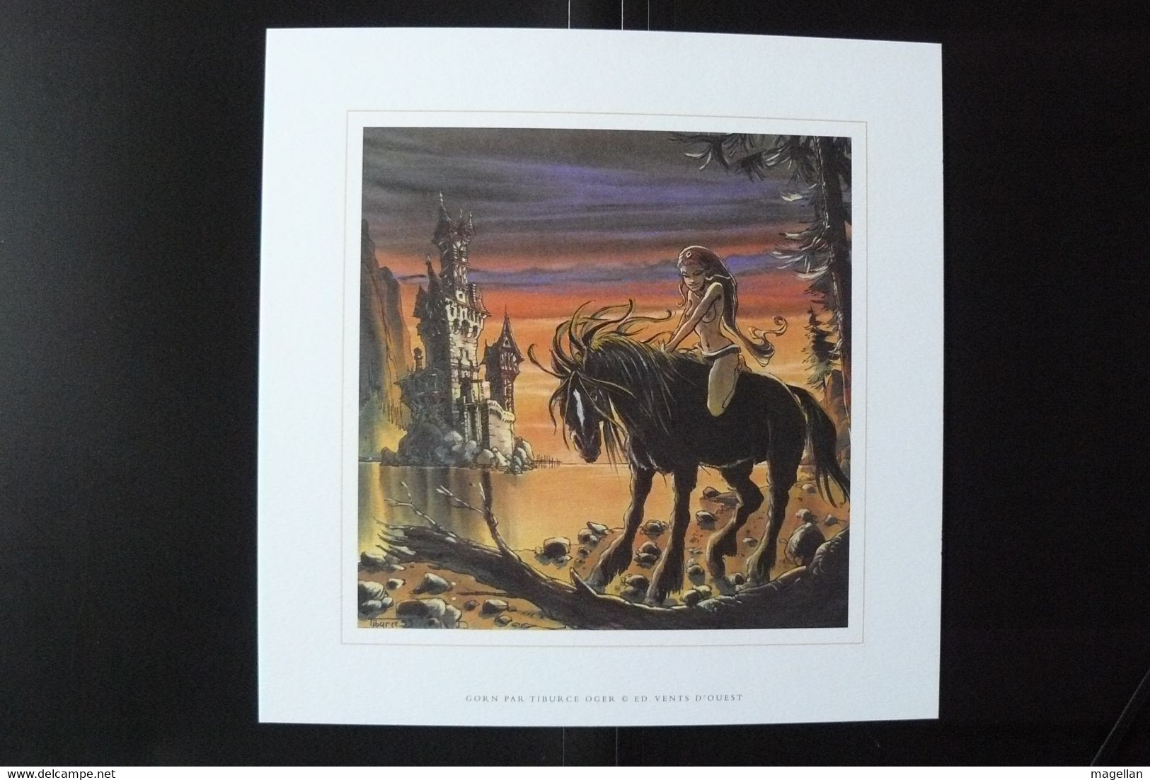 Illustration - Gorn - Oger - Ed. Glénat 1999 - Sérigraphies & Lithographies
