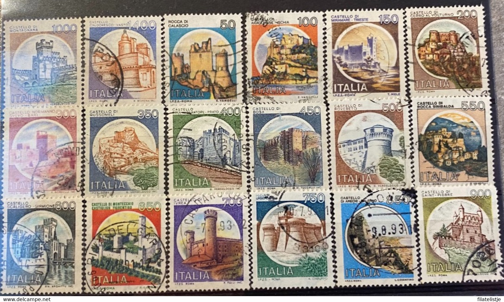 Italië Lotje Used - Collections