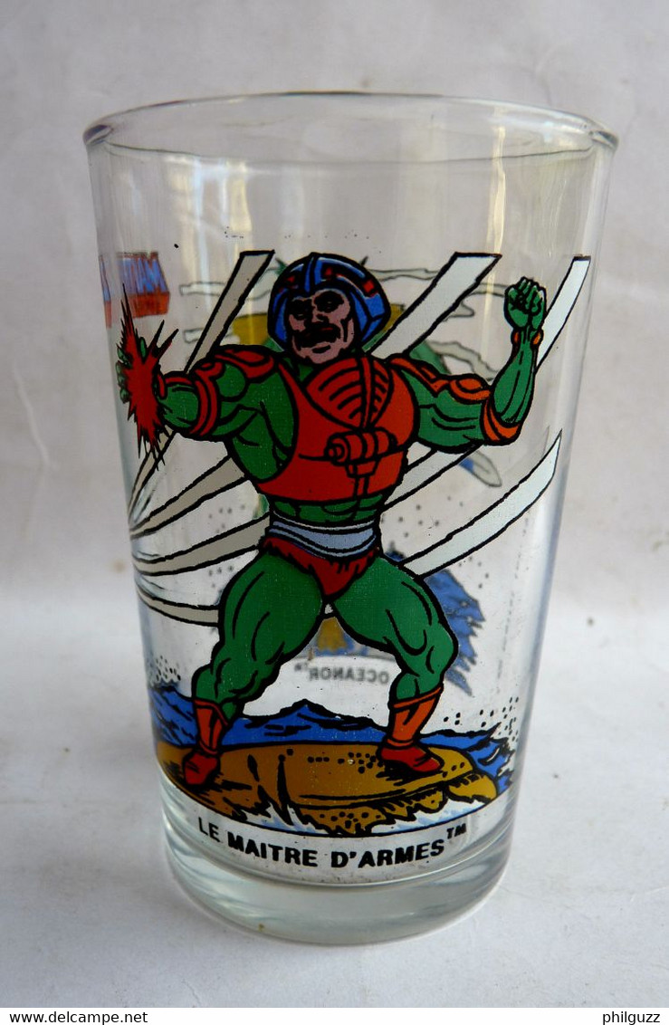 1 VERRE MAITRES DE L'UNIVERS 1985 A03 Verres MDLU MOTU - El Arte De La Mesa