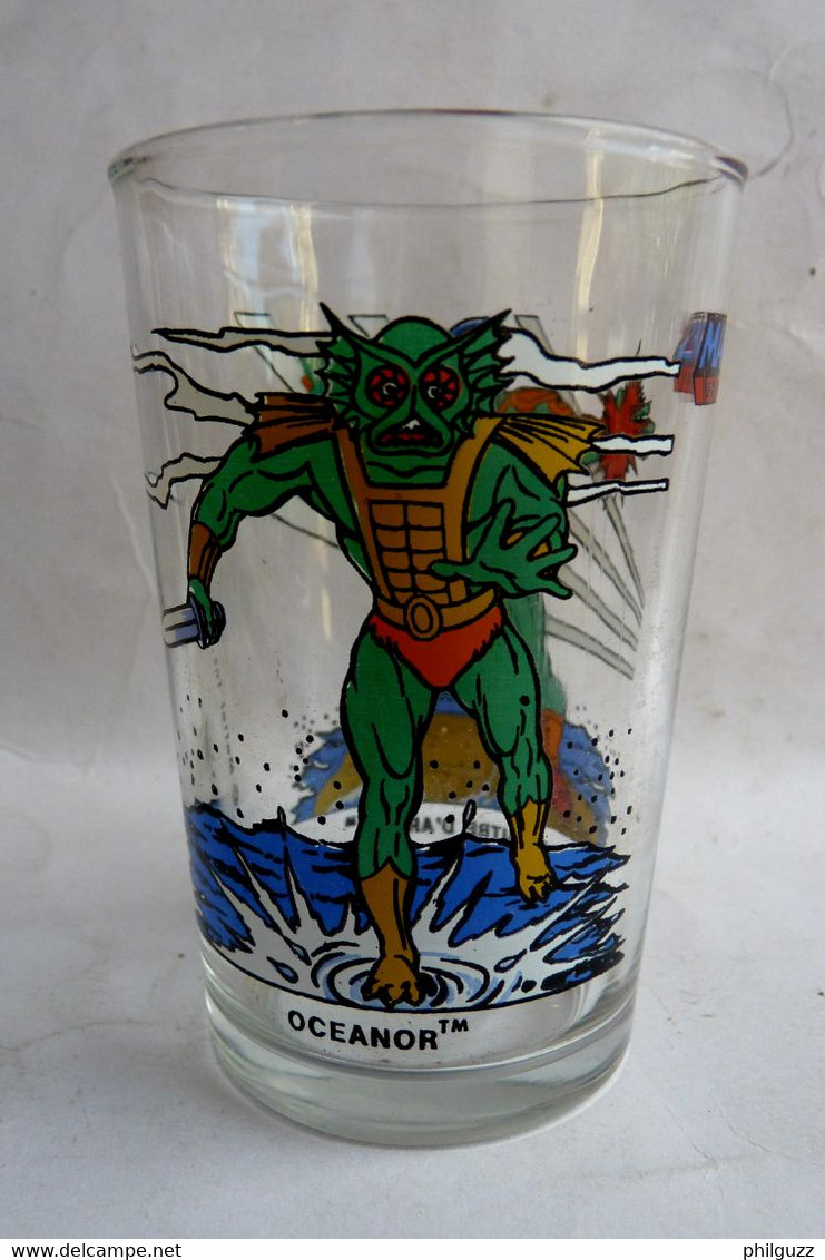 1 VERRE MAITRES DE L'UNIVERS 1985 A03 Verres MDLU MOTU - El Arte De La Mesa