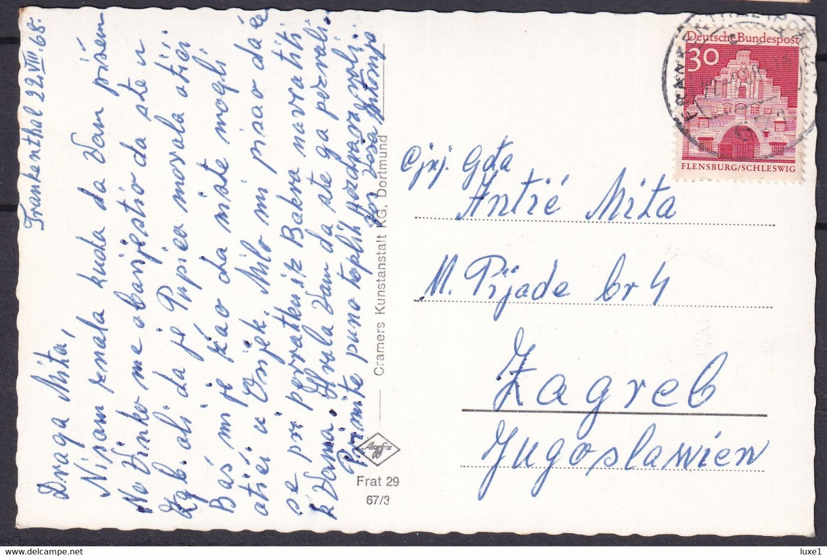 GERMANY  , Frankenthal  ,  OLD  POSTCARD - Frankenthal