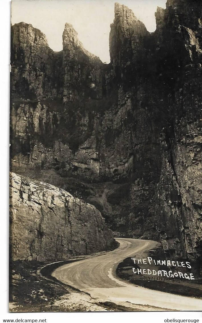 SOMERSET CHEDDAR  GORGE THE PINNACLES 1950 - Cheddar