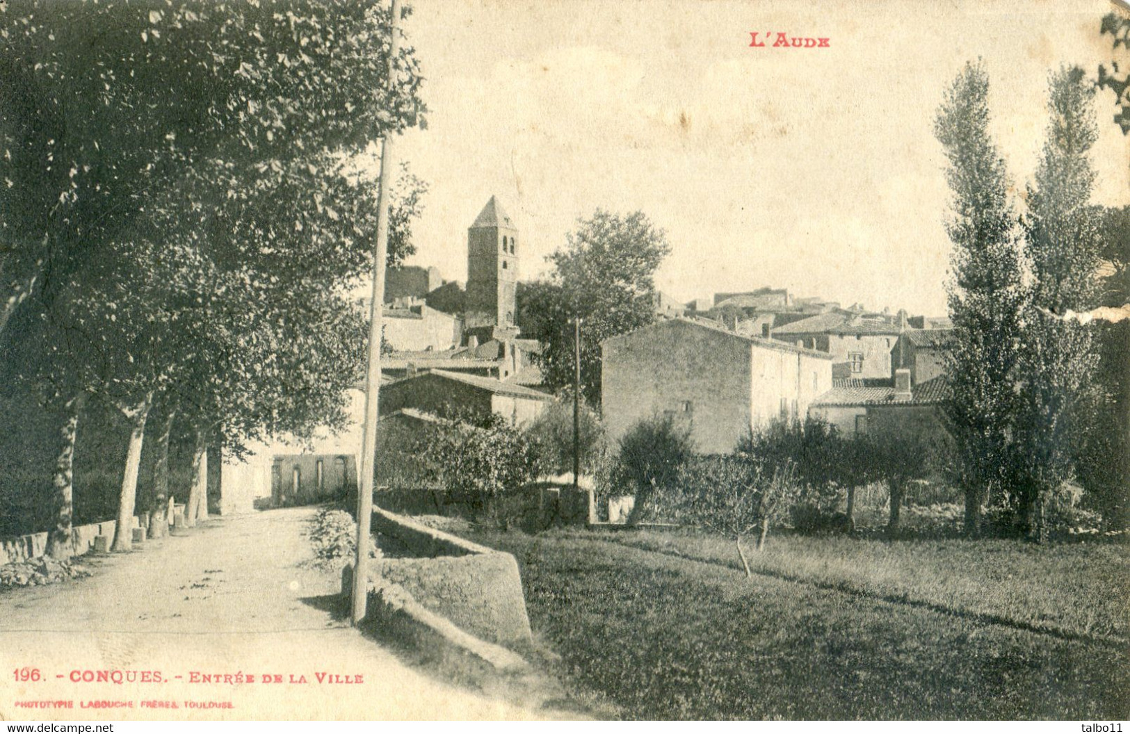 11 - Conques - Entrée De La Ville - Conques Sur Orbiel