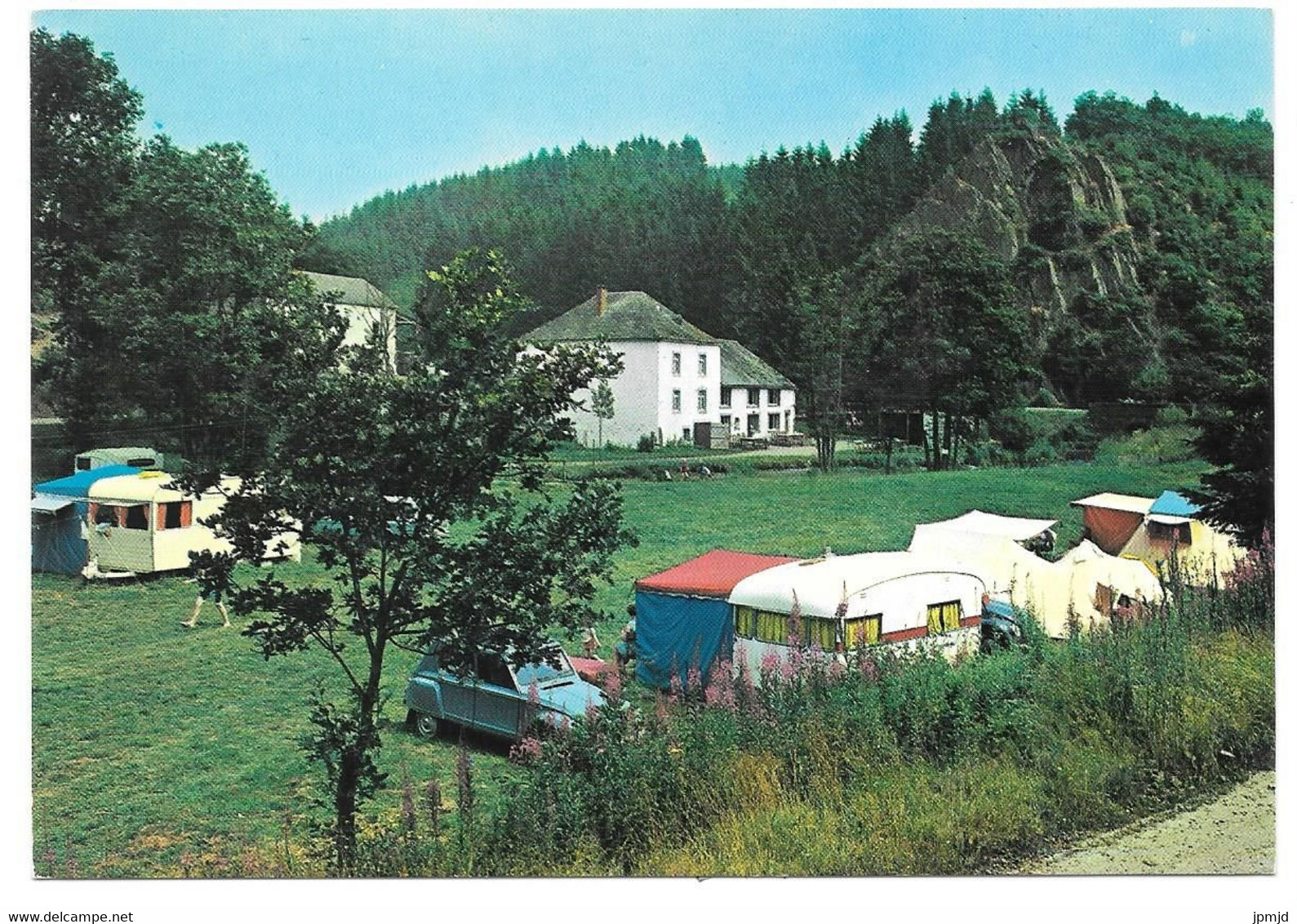 MOULIN DE BISTAIN - Cherain - Edition Lander, Eupen N° 7.050 - Camping Citroën Dyane - Gouvy