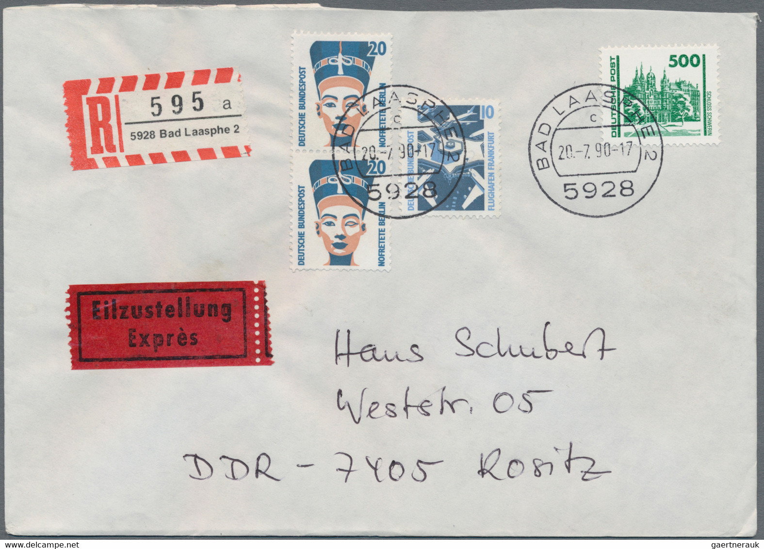 DDR: 1953/1991, Reichhaltiger Posten Von Ca. 1.670 Philatelistischen Belegen, Dabei Zahlreiche Schmu - Collections