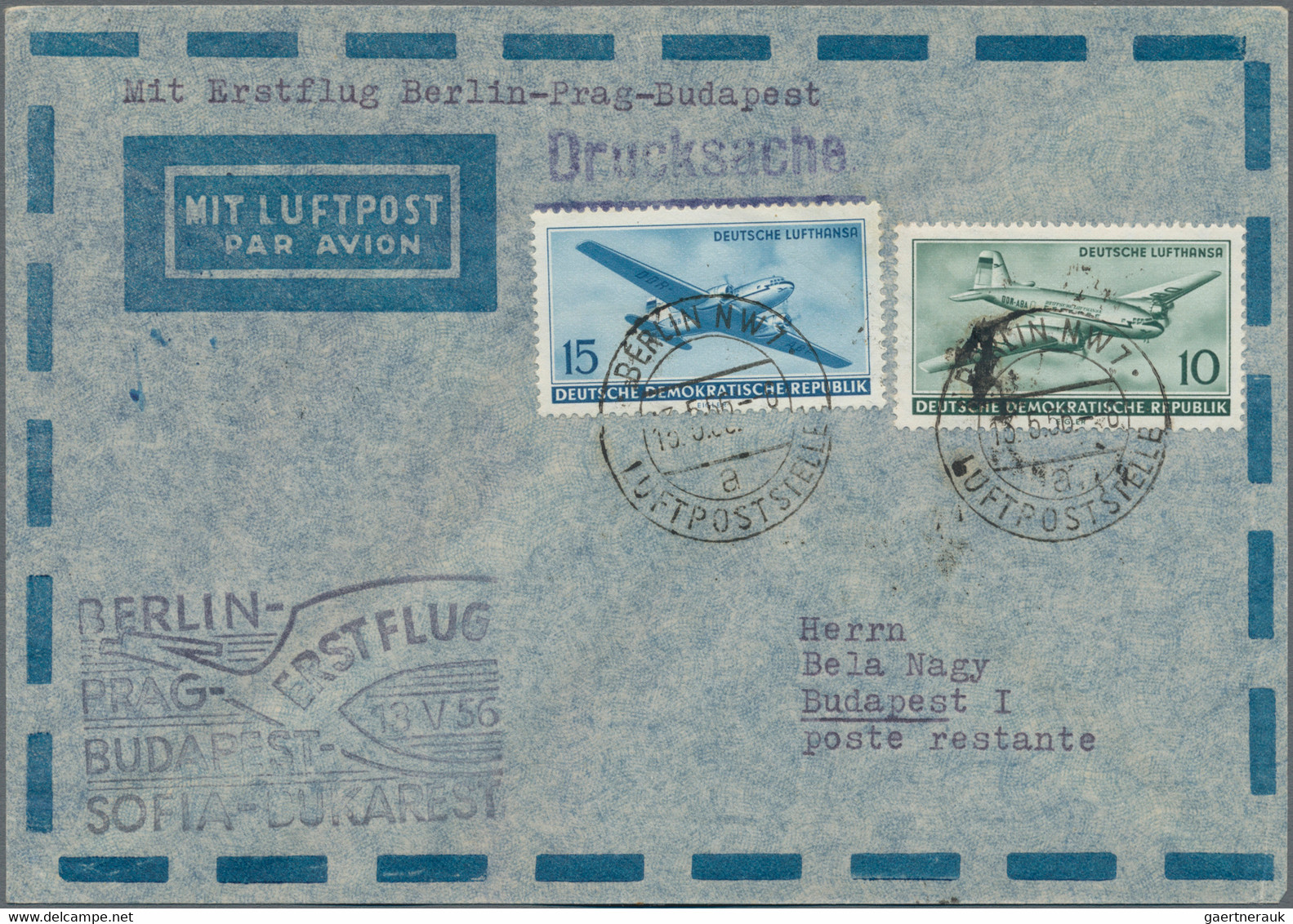 DDR: 1953/1991, reichhaltiger Posten von ca. 1.670 philatelistischen Belegen, dabei zahlreiche Schmu