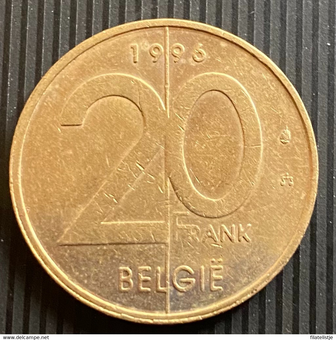 België 20 Frank Used - 20 Francs