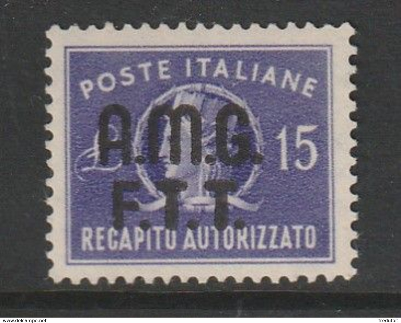 TRIESTE - Zone A - Timbre Expres N°8 ** (1949) - Posta Espresso