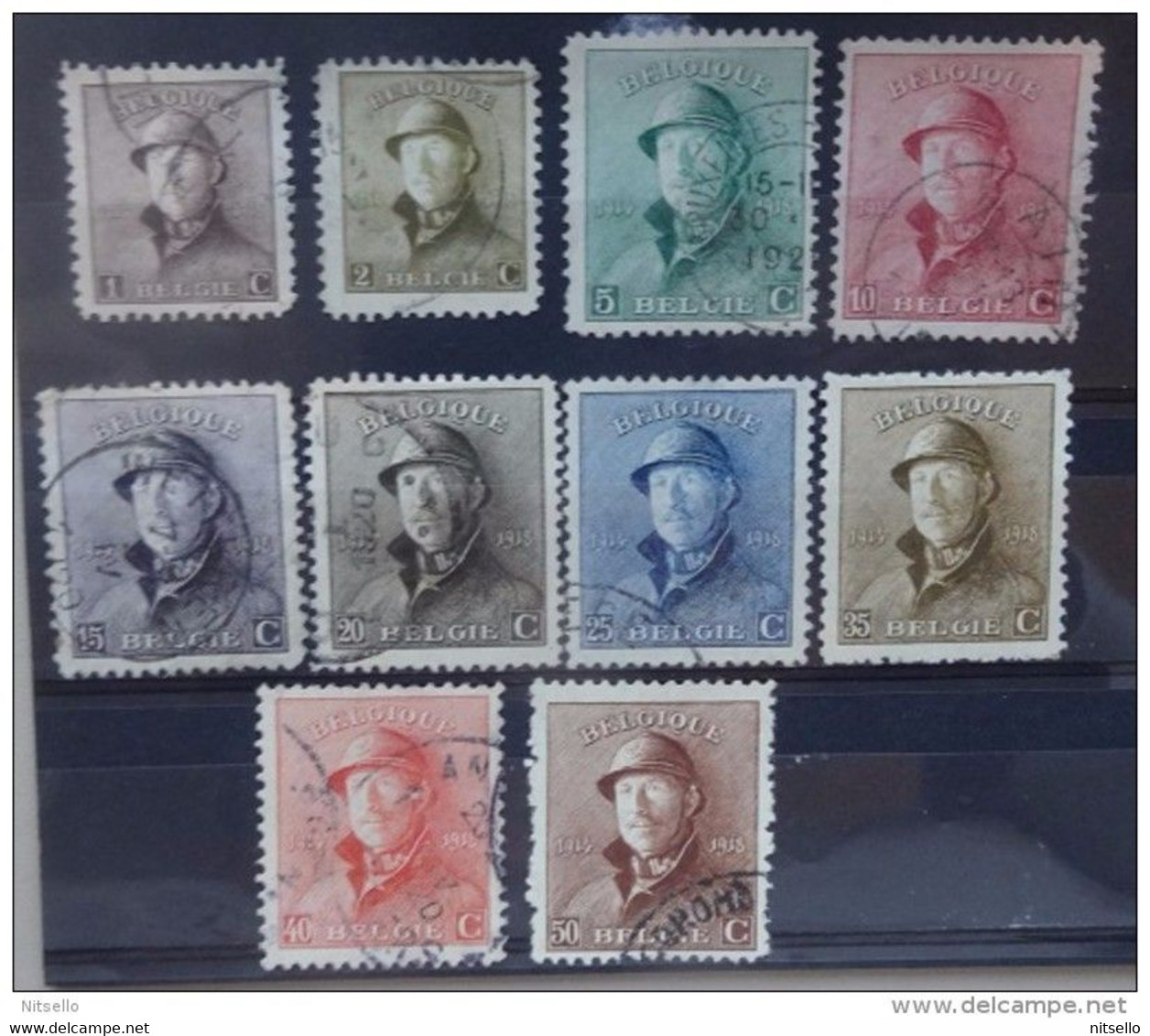 LOTE 2177 /// (C185) BELGICA 1946 YVERT Nº 728/7364 **MNH - CATALOG/COTE: 18€ ¡¡¡ OFERTA - LIQUIDATION - JE LIQUIDE !!! - 1919-1920 Albert Met Helm