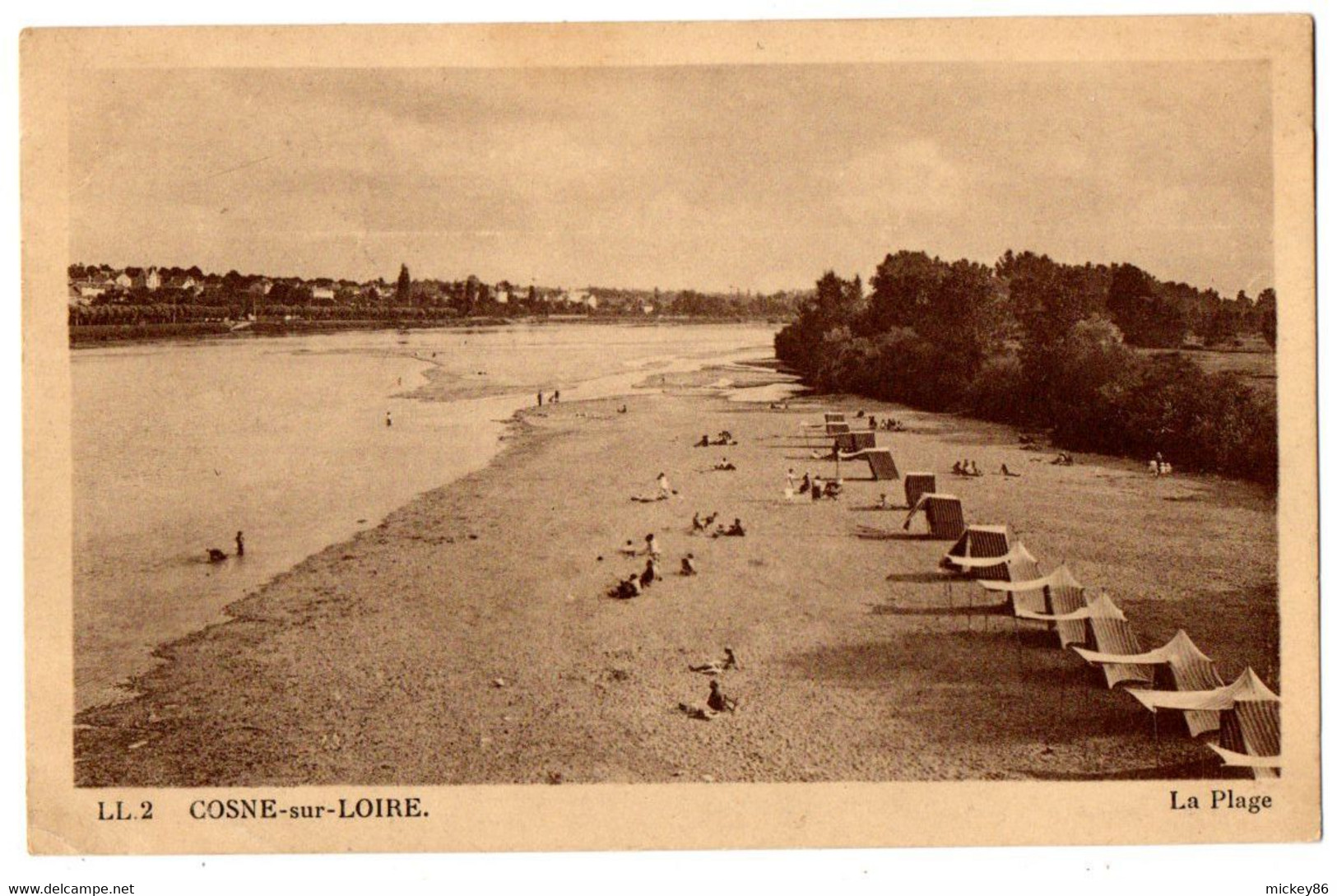 COSNE SUR LOIRE  -- La  Plage  (petite Animation)................ à Saisir - Cosne Cours Sur Loire