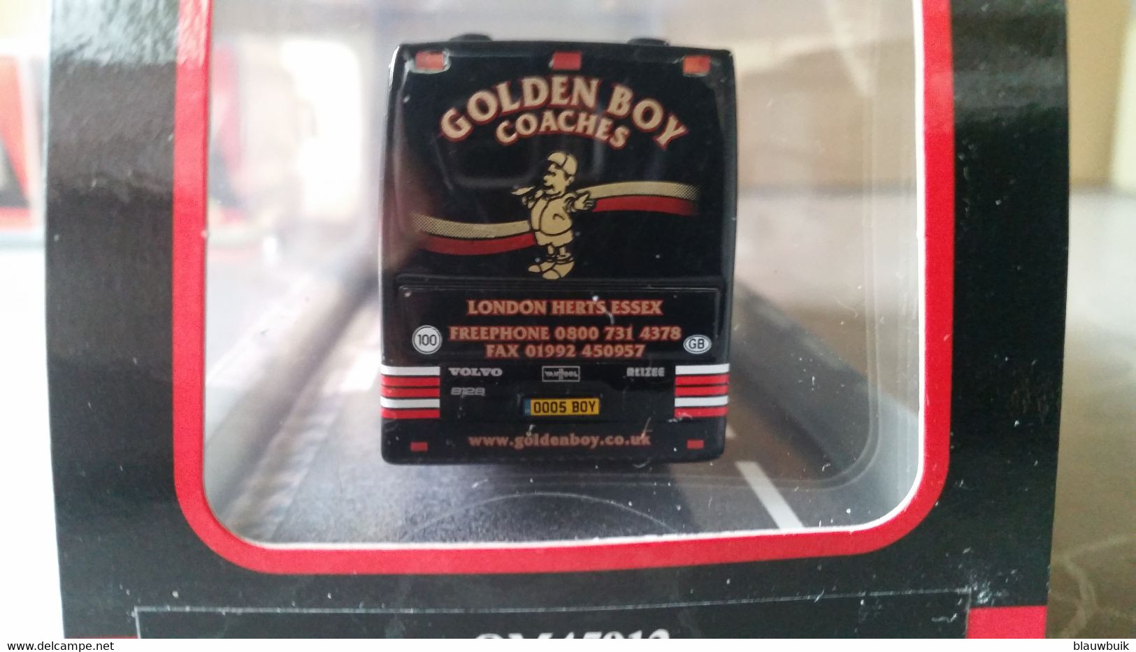 Corgi 45912 Van Hool T9 Alizee "Golden Boy Coaches" 1:76 - Scale 1:76