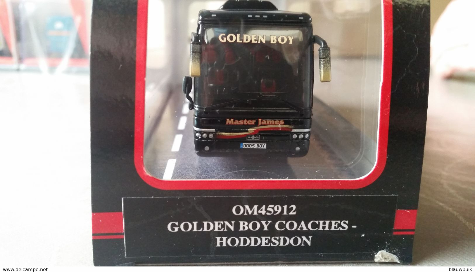 Corgi 45912 Van Hool T9 Alizee "Golden Boy Coaches" 1:76 - Massstab 1:76