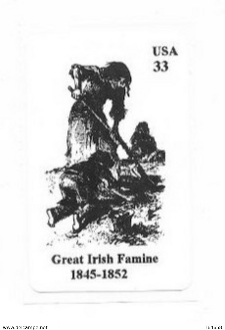 Political Label Irish Hunger, Irish Famine - Altri & Non Classificati