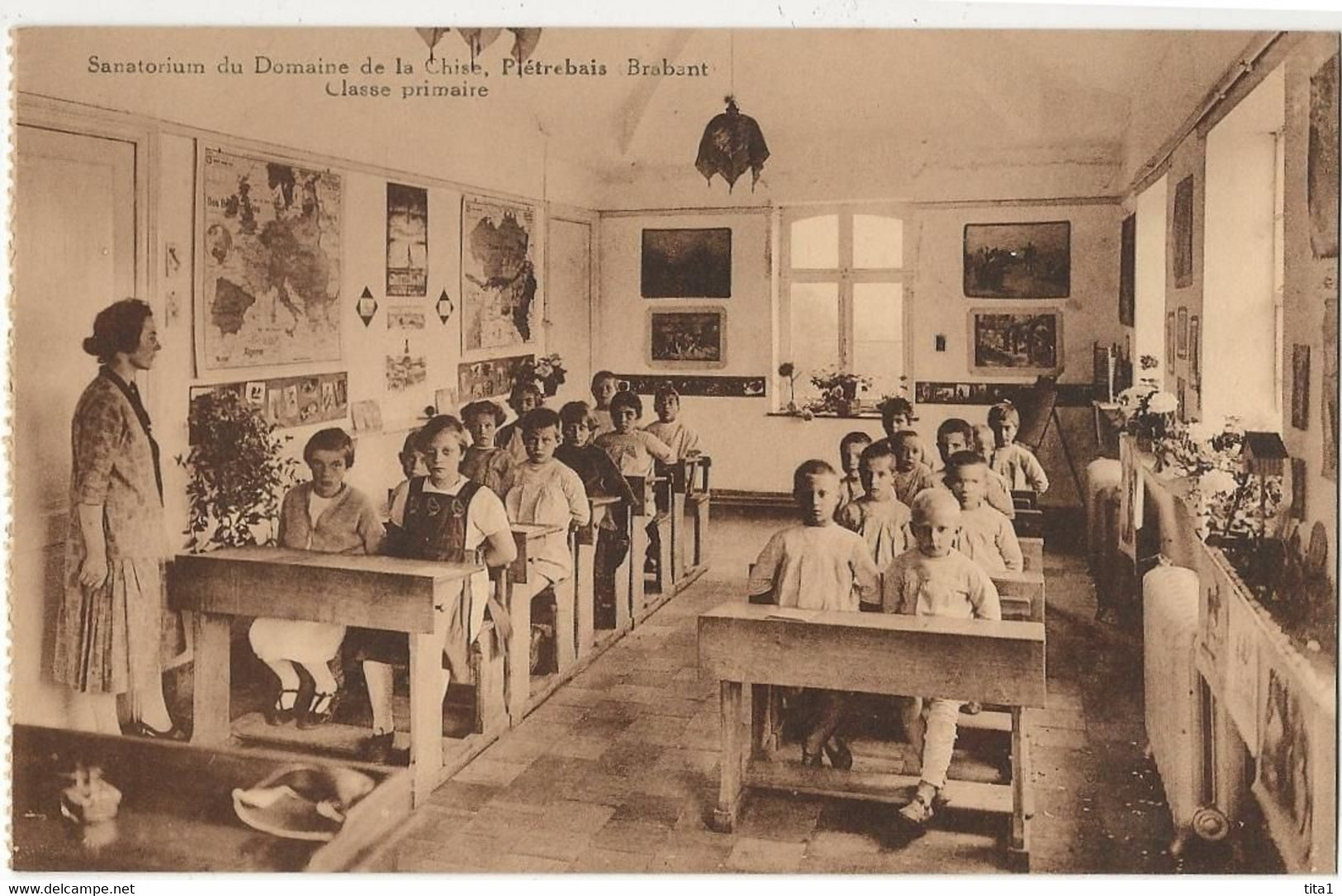 17 - Piétrebaix - Sanatorium Du Domaine De La Chise, Classe Primaire - Incourt