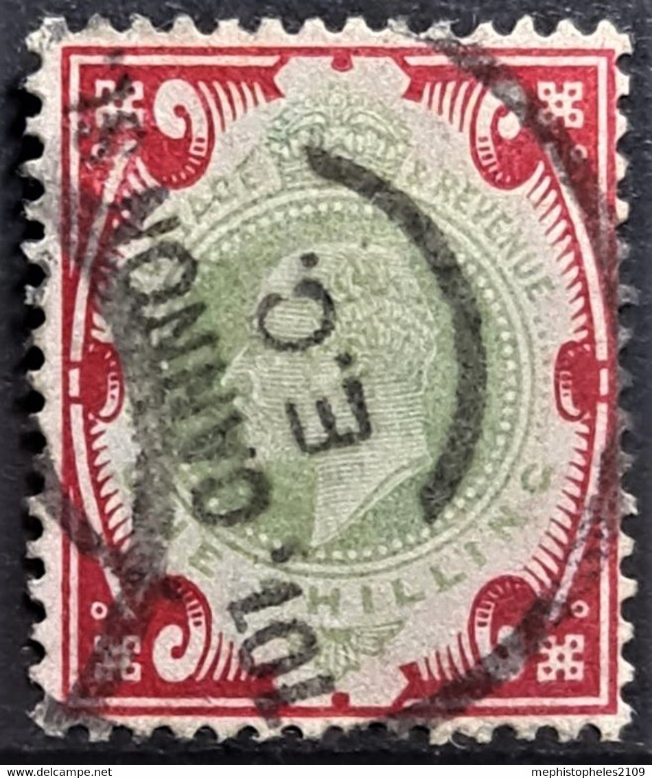 GREAT BRITAIN 1902/11 - Canceled - Sc# 138a - 1sh - Oblitérés