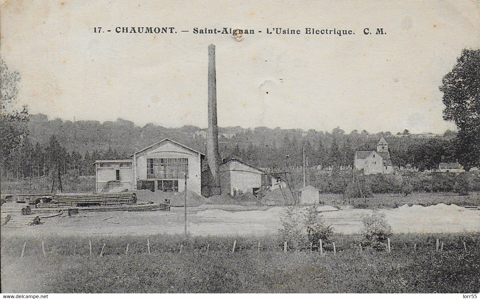 52 - 3 - SAINT-AIGNAN - USINE ELECTRIQUE - Autres & Non Classés