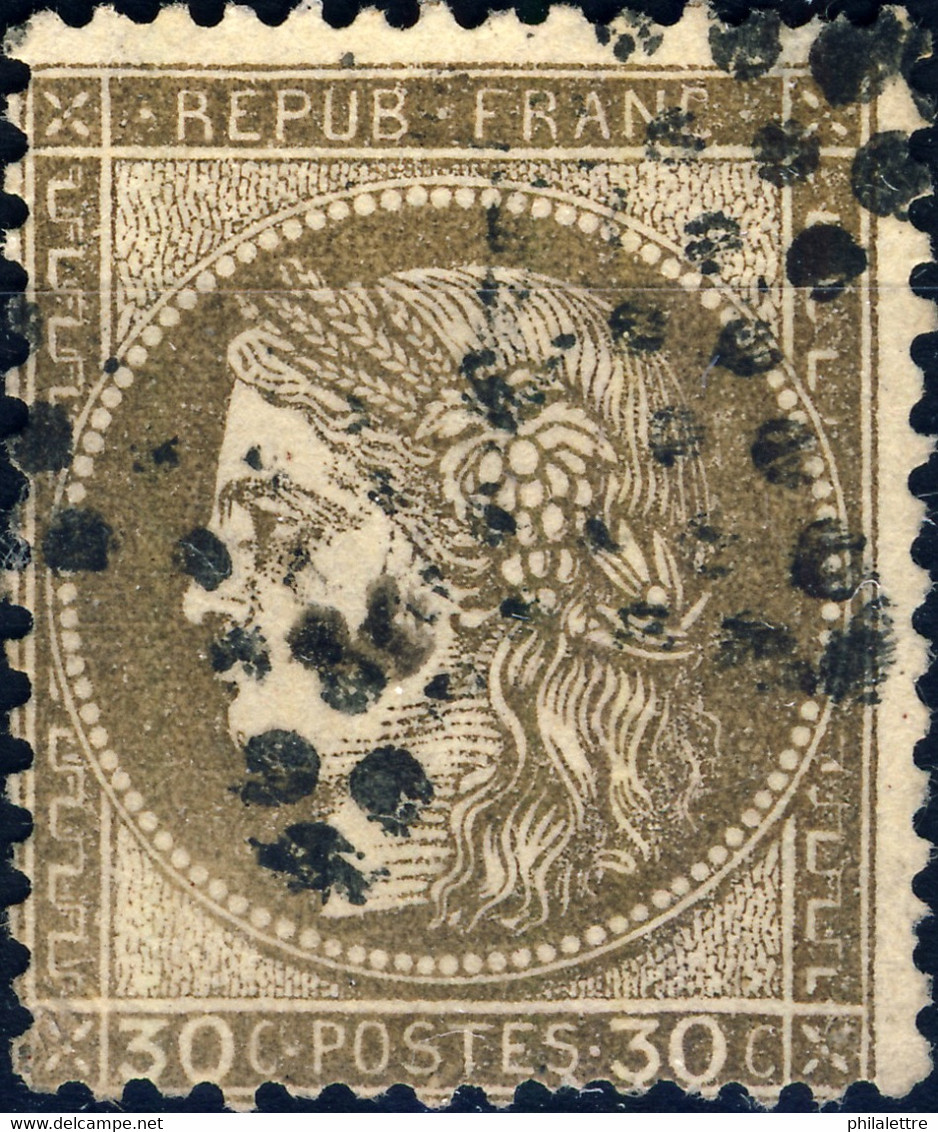 FRANCE - 1871-75 - N°56 30c Brun - Obl. étoile De Paris - 1871-1875 Ceres