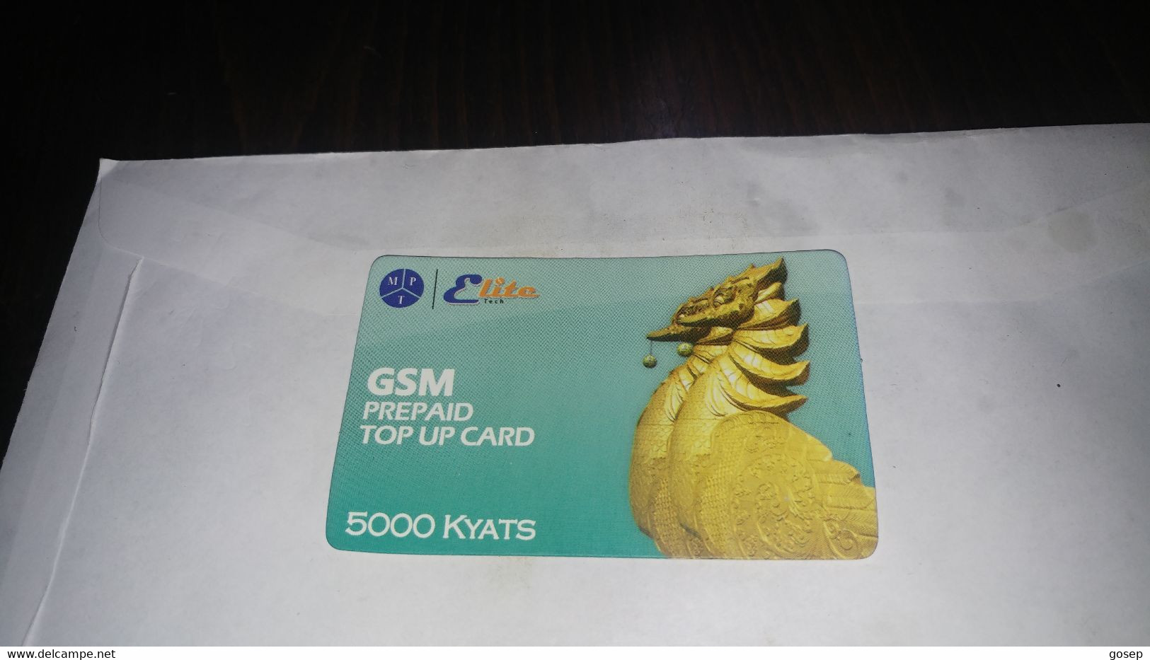 Myanmar-g.s.m-prepiad To Up Card-authorized-(28)-(2201140501151491)-(5.000kyats)-used Card+1card Prepiad Free - Myanmar