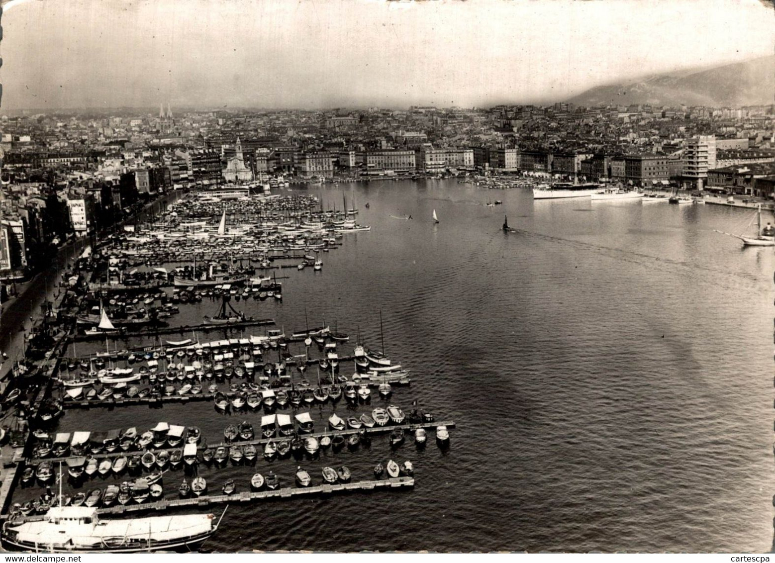 Marseille Panorama Vu Du Pont Transbordeur  CPM Ou CPSM - Timone, Baille, Pont De Vivaux