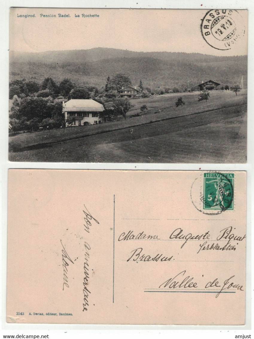 Suisse // Vaud // Longirod, Pension Badel, La Rochette - Longirod